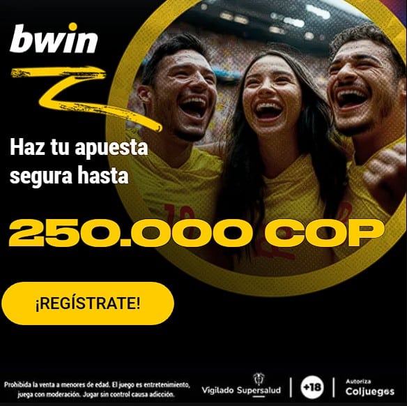 Bono de bienvenida Bwin Colombia